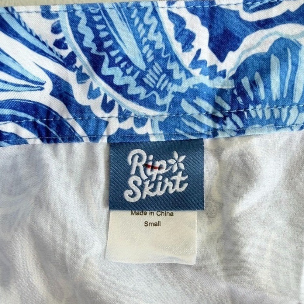 RipSkirt Hawaii Floral Wrap Skirt Small Tripical Vacation - Picture 8 of 9